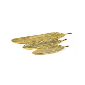 Ensemble de plateaux Carlo en aluminium pour la décoration de la cuisine Plateau de service en métal - Product Image 1