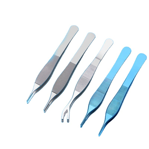 Qnq แอดสันสันสันสันสันคีมผ่าตัดไทเทเนียมขนาด12ซม. มีดีไซน์ตรง3มม. ทำจากสเตนเลสสำหรับใช้ทางการแพทย์ - Product Image 3