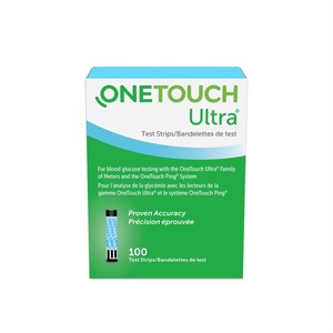 Bandelettes de <span class=keywords><strong>test</strong></span> pour diabétiques One Touch <span class=keywords><strong>Ultra</strong></span> Blue 50ct