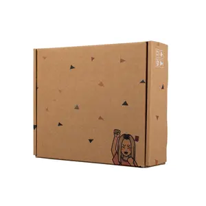 पर्यावरण के अनुकूल लक्जरी कॉस्मेटिक वितरण पैकेजिंग बॉक्स कस्टम स्थायी गत्ता कपड़े स्किनकेयर बोतल शिपिंग मेलर बॉक्स