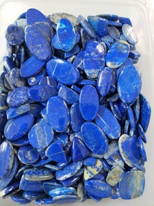Lote de cabujón de lapislázuli natural, piedras preciosas azules a granel, piedras preciosas de calidad superior, piedras sueltas increíbles, lapislázuli azul, gemas al por mayor - Product Image 5