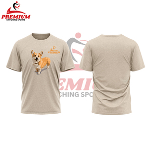 Vêtements personnalisés 240 GSM T-shirts à épaules tombantes lourdes 100% coton Chemises vierges tricotées surdimensionnées OEM - Product Image 3