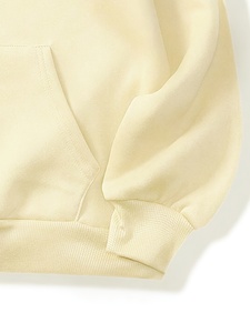 Custom Workout Fitness Mujeres French Terry Fleece Sudadera con capucha de manga larga - Product Image 2