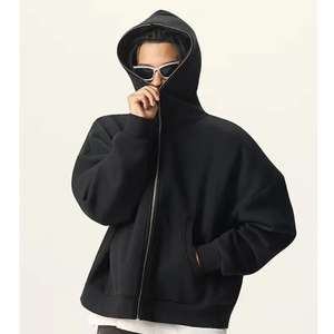 Sweat à capuche athlétique à fermeture éclair intégrale pour homme, coupe personnalisée, vêtements de sport légers, sweat à capuche à fermeture éclair intégrale, capuche à fermeture éclair, style unique, sweat à capuche à fermeture éclair - Product Image 6