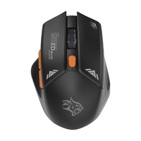 Porodo Mouse game nirkabel, Mouse Gaming nirkabel, desain DPI, Mouse Gaming 1600, pengaturan mudah 2.4Hz