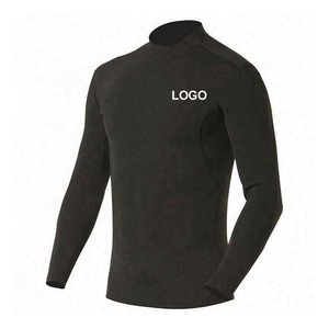 Meilleure vente Hommes Rash Guard BJJ à manches longues Tissu à séchage rapide Spandex Polyester Respirant Élégant Workout Fitness Wear - Product Image 2