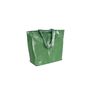 Venta al por mayor DIY Color tejido bolsa PP Material impreso plástico compras embalaje para productos directo de fábrica - Product Image 2