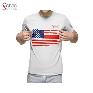 เสื้อยืดคอกลมเปล่าสำหรับผู้ชายเสื้อยืดผ้าฝ้ายพรีเมียมพิมพ์ลายโลโก้ตะวันตกสำหรับ100% ออกแบบได้ตามที่ต้องการ - Product Image 6