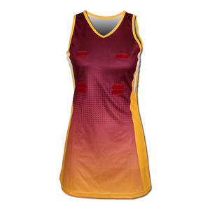 เครื่องแบบเน็ตบอลของเด็กแขนยาวผ้าโพลีเอสเตอร์/ สแปนเด็กซ์สีฟ้า - Product Image 4