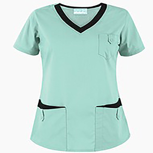 Novedad de verano para mujer, conjuntos de uniformes de enfermería transpirables a la moda, uniformes de Hospital con logotipo personalizado para hospitales y clínicas - Product Image 4