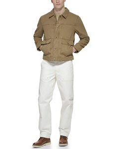 Vestes pour hommes, veste en toile de coton durable pour homme avec poches latérales, respirante, streetwear, meilleur design, vestes pour hommes - Product Image 5