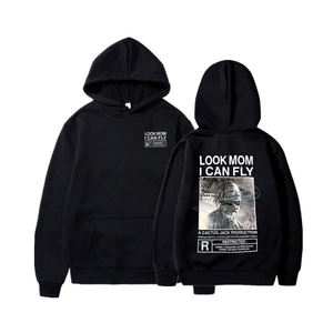 Sudaderas con capucha personalizadas para hombre, 400 GSM, 100% algodón, talla grande, suéter polar con tu logo - Product Image 1