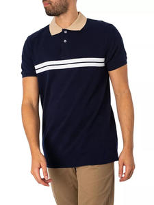 Chemise décontractée pour homme personnalisée, 100% coton, anti-froissement, manches courtes, motif uni, logo sur le devant, vêtements de sport - Product Image 5