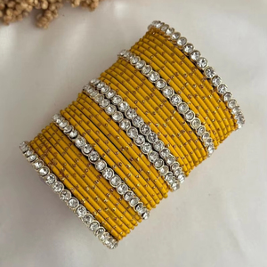 Joyería de imitación de seda de la mejor calidad, brazaletes de hilo de seda multicolores hechos a mano, conjuntos de brazaletes de hilo de seda de fabricación - Product Image 6