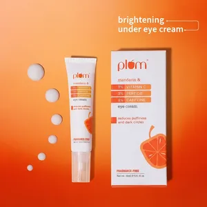 Sérum pour les yeux anti-rides à la vitamine C et aux peptides, crème hydratante pour les cernes avec caféine - Product Image 1