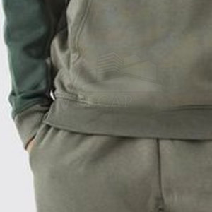 ชุดวอร์มผู้ชายผ้าฝ้าย 100% แบบสั่งทำพิเศษ ทรงโอเวอร์ไซส์ คุณภาพสูง ดีไซน์สตรีทแวร์สำหรับฤดูหนาว ระบายอากาศได้ดี แห้งเร็ว สวมใส่สบาย - Product Image 5