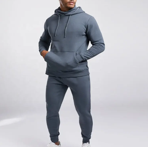 Sweat-shirt épais à broderies, essentiels, streetwear, logo surdimensionné, fabricants, sweat-shirt lourd, sweat-shirt personnalisé pour hommes - Product Image 4