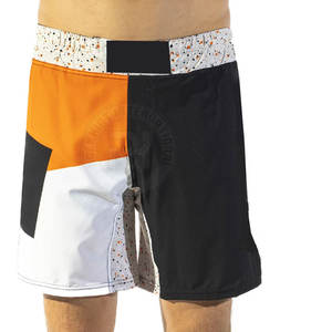 Short MMA pour homme le plus vendu en toile respirante à séchage rapide Design personnalisable Style décontracté Motif solide - Product Image 1