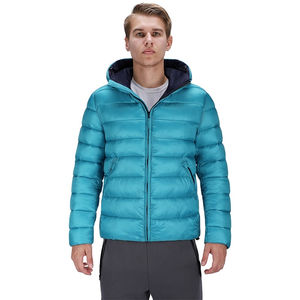 Vente en gros Veste matelassée réversible haute tendance unisexe Technique de sublimation printemps respirante coupe-vent Cheval d'hiver pour hommes - Product Image 2