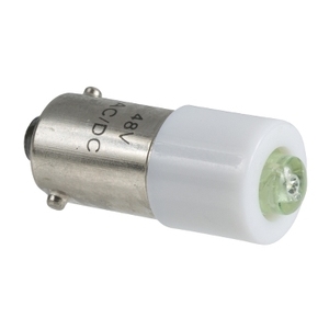 Per SCHNEIDER ELECTRIC DL1CJ0243 Lampadina indicatrice LED verde con attacco BA9s 24 V AC/DC - Product Image 1