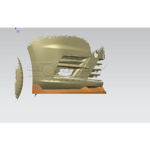 Lèvre de pare-chocs avant de voiture Haosheng, aspect carbone plastique, 3 pièces, lèvre avant pour Volkswagen <span class=keywords><strong>Caddy</strong></span> 2K MK4 Facelift, voiture 2015 - 2021 - Product Image 2