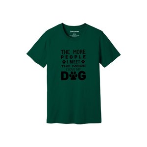 Round Neck men's T-Shirt 100% Cotton/Cotton Blend 180gsm Summer Jersey Breathable Solid Color Custom Logo print Regular fit - Product Image 3
