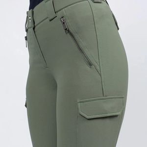 Pantalones ecuestres para mujer Anti Pile 360 Stretch Sleek Fit personalizado a granel al por mayor Pantalones de montar a caballo - Product Image 2