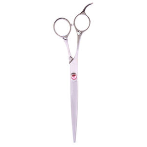 Ciseaux de toilettage pour cheveux Finition Polish Straight Sharp Blade Ciseaux de toilettage pour chiens avec vis fantaisie et repose-doigt - Product Image 5