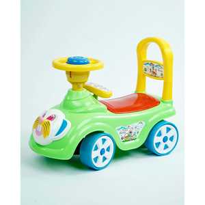 UATOYS Serie Picnic, Coche de Juguete con Forma de Conejo para Niños de 2 a 4 Años, Funciona con Batería, con Música, 4 Ruedas, Juguete de Plástico - Product Image 1