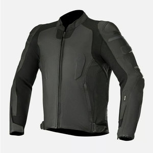 Men's Premium Quality Cowhide Leather Motorbike Jacket High Performance CE Approved Racing Winter Jacket Windproof Protections - Product Image 1