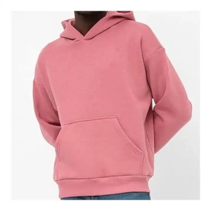Sweatshirts surdimensionnés avec logo personnalisé poids lourd brodés personnalisés pullover sweats à capuche unis vierges sweat à capuche unisexe - Product Image 1