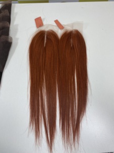 Fermeture à lacets HD transparente pour la fabrication de perruques femmes noires produits chauds extensions de cheveux machine faisceaux de trame Top Grade Quality - Product Image 3