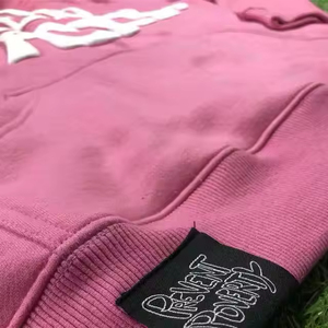 Sudadera con Capucha Unisex de Invierno, 100% Algodón Grueso de Alta Calidad, con Pedrería para Bordado, Servicio OEM, Precio al por Mayor - Product Image 4