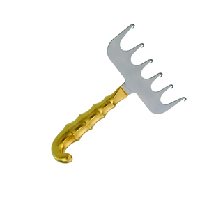 เครื่องมือผ่าตัดยันโคสกี้ รุ่นโปรเฟสชั่นแนล ไฟเบอร์ออปติก สำหรับการผ่าตัดหน้าท้องแบบแมนนวล  ทำจากสแตนเลส ขนาด 190x150 มม. สำหรับการดึงหน้าท้อง - Product Image 3