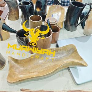 Meilleur produit 100% de haute qualité Bol à bougie en bois naturel pour Diwali Noël Article décoratif Dernier design à bas prix - Product Image 2