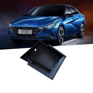 ヒュンダイエラントラアバンテi30セダンCN7 2021 2022車用セントラルアームレスト収納ボックスセンターコンソールオーガナイザートレイアクセサリー - Product Image 2
