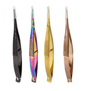 Tijeras de resorte de pestañas Logotipo personalizado Tijeras de pestañas pequeñas Embalaje privado Micro Tijeras de resorte de Hasabi Naqibi Surgical Co - Product Image 2