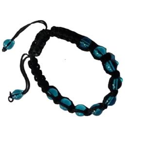 Crystal <b>bracelet</b> Aqua obsidian Thread Round <b>Beads</b> <b>Bracelet</b> 8mm Stone Gemstone Fashion <b>Men</b> and Women Gift Energy - Product Image 4