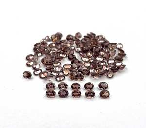 หินสะเก็ดสีน้ำตาลธรรมชาติ100% อัญมณีหลวมตัดรูปไข่สำหรับทำเครื่องประดับ - Product Image 3