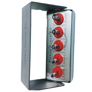 Kit de punzón de tejido Dental de precisión Kit de punzón de tejido de implante Dental de acero Instrumentos dentales para muestreo de tejido - Product Image 5