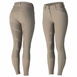 OEM Design Ladies Equestrian Clothing Horse Riding Pants Jodhpurs Breathable Sports Breeches - Product Image 6