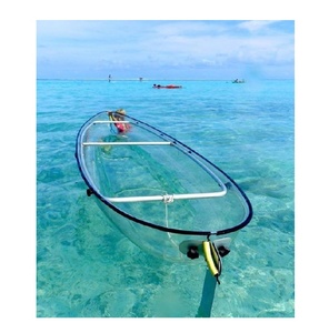 Nouveau kayak transparent avec fond cristallin, incluant un châssis en aluminium, deux pagaies et deux sièges de luxe, à vendre - Product Image 6