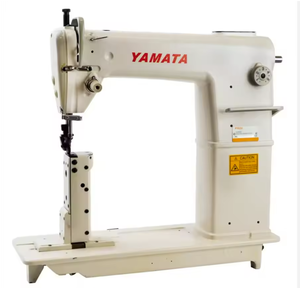 Machine à coudre industrielle Y-Amata FY810 de haute qualité, robuste, à une aiguille, avec pointeuse à bras vertical, alimentation par chute, moteur servo, OEM, garantie 3 ans - Product Image 1