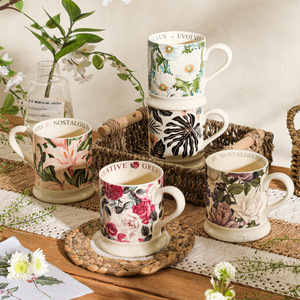 Taza <span class=keywords><strong>de</strong></span> cerámica <span class=keywords><strong>para</strong></span> oficina, taza <span class=keywords><strong>de</strong></span> <span class=keywords><strong>desayuno</strong></span>, taza <span class=keywords><strong>de</strong></span> café, regalo <span class=keywords><strong>para</strong></span> el día <span class=keywords><strong>de</strong></span> la madre, <span class=keywords><strong>San</strong></span> Valentín, fiesta, cumpleaños, taza <span class=keywords><strong>de</strong></span> agua floral creativa, taza <span class=keywords><strong>para</strong></span> uso doméstico - Product Image 2