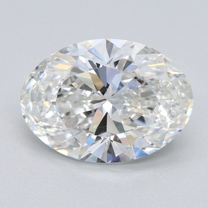 IGI Certified 3.18 Ct Lab Grown Oval Cut Diamond VS1 Clarity F Colour for Eco-Friendly <b>Jewelry</b> Making Loose Her Ring F Color Lab - Product Image 1