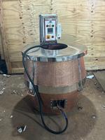 Barbecue Commercial Électrique en Cuivre Martelé, Gril Tandoor Durable en Acier Inoxydable, Construction Robuste pour Extérieur, Authentique, 9KW, Auto