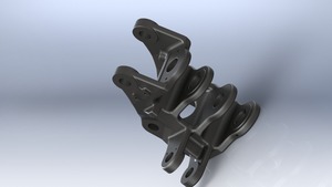 Support d'ingénierie Yogi 02 en acier inoxydable pour applications automobiles, aérospatiales et industrielles – Liaison et support de montage - Product Image 2