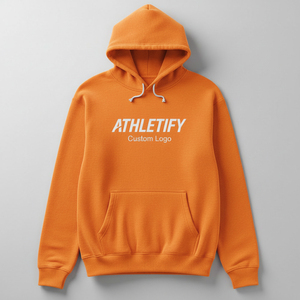 Sweat à capuche basique en coton mélangé pour hommes au design tendance confortable pour chaque saison avec un tissu respirant et léger - Product Image 1