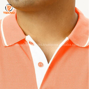 เสื้อโปโลกอล์ฟแขนสั้นผ้าสแปนเด็กซ์โพลีเอสเตอร์พลัสไซส์ผ้าโพลีเอสเตอร์ระบายอากาศได้ดี - Product Image 6