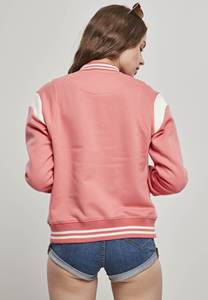 Best Selling Pale Pink <b>Women</b> Inset College <b>Zip</b> <b>Up</b> Varsity <b>Jacket</b> Baseball <b>Jacket</b> For <b>Women</b> Crop Wool Letterman <b>Jacket</b> For <b>Women</b> - Product Image 2